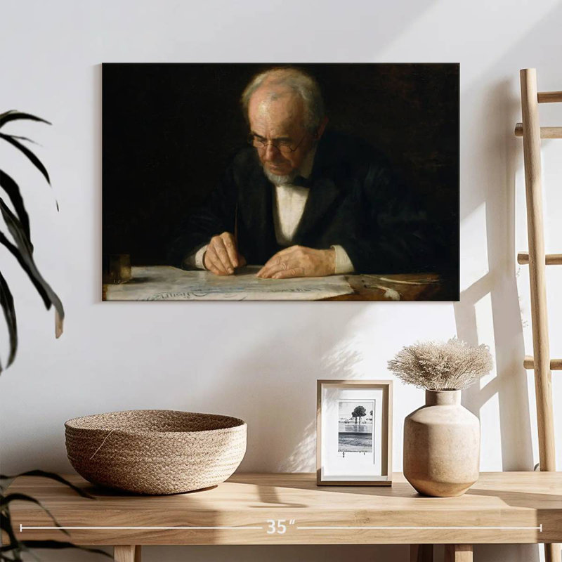 Senne, le maître de l'écriture, H 16 po x l 24 po