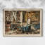 Cabinet de Flaubert à Croisset, 1874 - Georges-Antoine Rochegrosse - Toile encadrée sur mesure-690045068-690045070-690045081