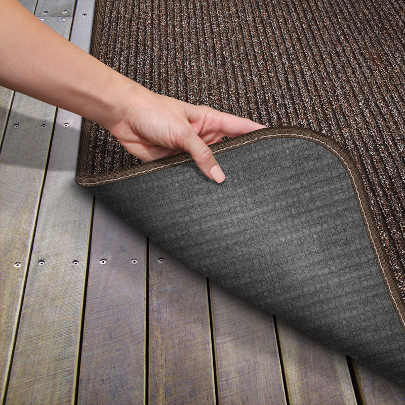 Tapis intérieur / extérieur robuste Klaire Klair, Rectangle 2 pi x 3 pi