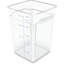 Contenant alimentaire en polycarbonate 22 pte carrés-87118266