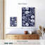 Kerner Blue Flower Vines-108232947
