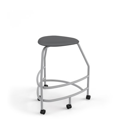 360 Stool, 30"H, Compression Casters