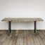 Table de salle à manger extensible en bois massif Monarch-18107918-18107920