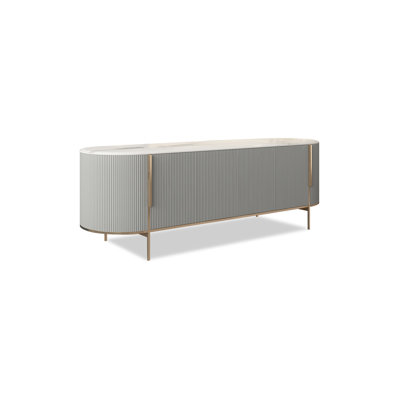 Italian style light luxury TV stand