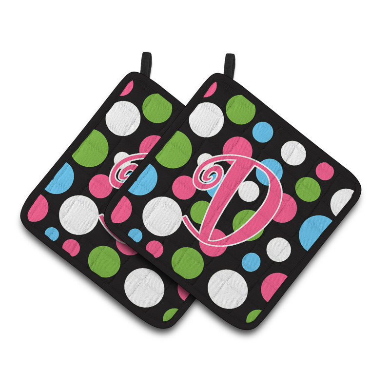 Cuisinier poignée Polka Dots, D