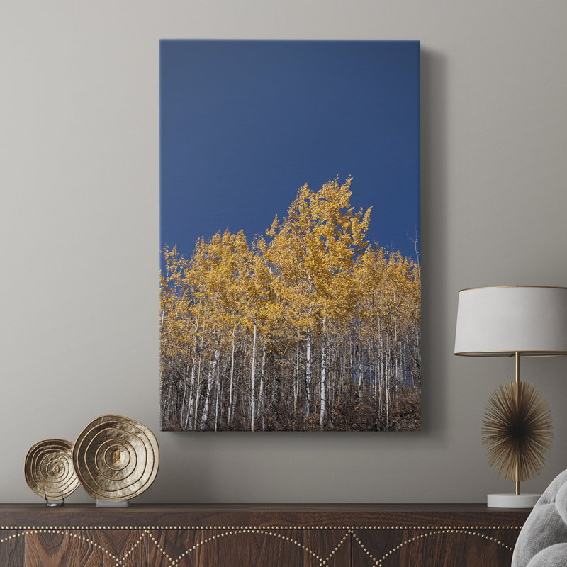 Ambre dans la forêt - Cavas enveloppés de galerie, H 18 po x l 12 po