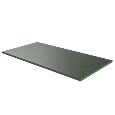 Brevona Noctis 12 in. x 24 in. Matte Porcelain Concrete Look Floor and Wall Tile