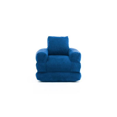 Fauteuil futon large de 35,4 po Elvin