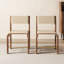 Genuine Leather Upholstered Dining Chair