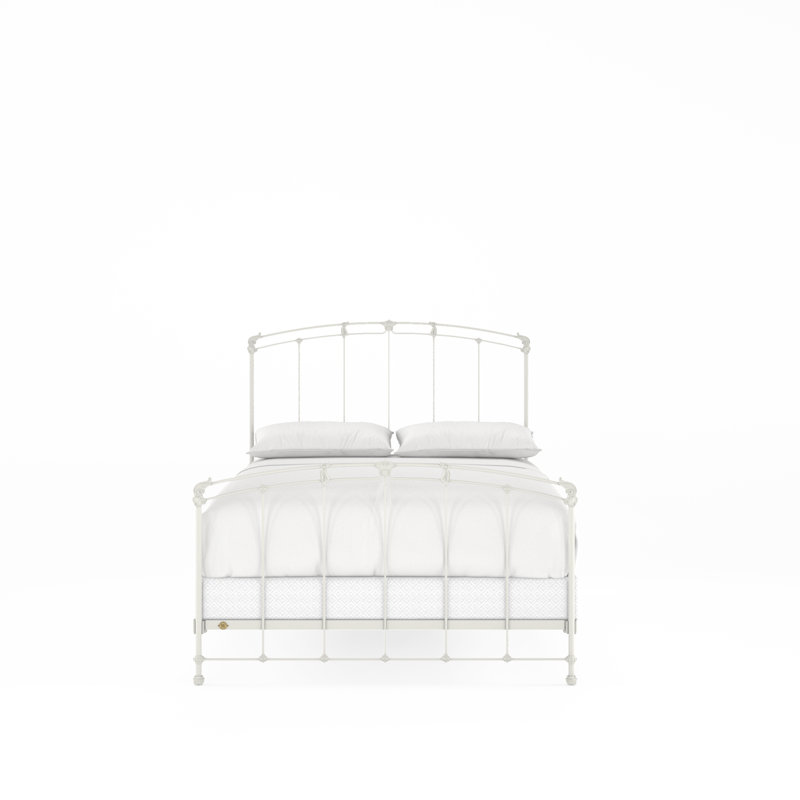 162 Cottage Bed | Complete Standard, Matte White, Queen
