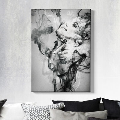 Stunning Decorative Canvas Painting, 27.6 x 39.4 Inches | 100% Canvas with 100% Wooden Frame (Thickness: 1.2 Inches) | Perfect Wall Art for Living Room, Bedroom, or Office, Elegant and Eye-Catching Design