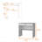 White Storage Desk With Drawer And Shelf, For Organized Workspaces And Efficient Home Offices.-124167780