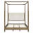 Canopy Bed Queen Brown See Below