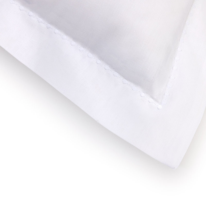 Batiste Sham, Euro, White