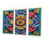 Ensemble de salon Thandeka - Boho Mandala Wall Art-108461057-108461062