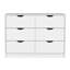 Commode 4 tiroirs, 2 armoires Basilea-337092355
