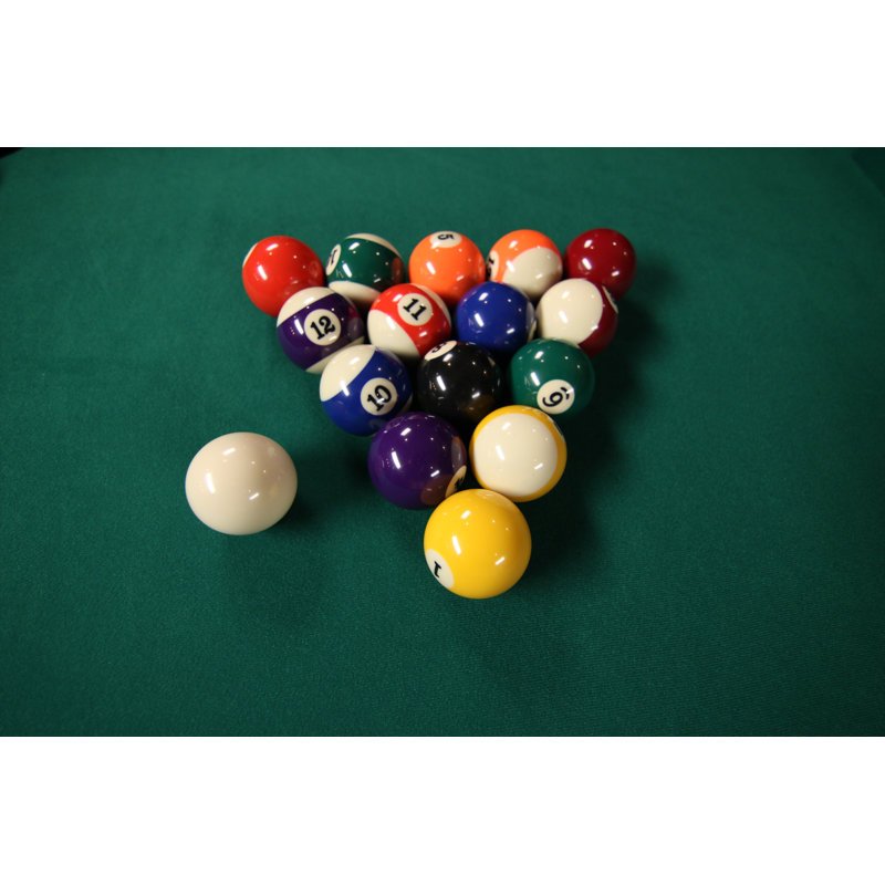 Mizerak 6.5' Bamboo Laminate Billiard Table with Green Nylon Cloth