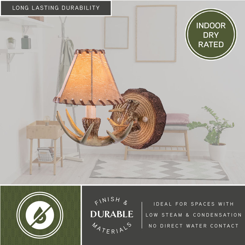 Portillo Resin Armed Sconce