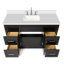Ensemble de meuble-lavabo simple 55 po Hamlet-60199483