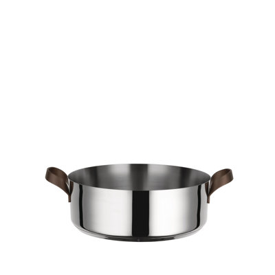 Alessi Edo Stainless Steel (18/10) Round Dutch Oven