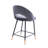 Audie Upholstered Counter Stool with Metal Frame-1248813666