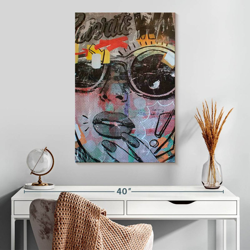 Leisha Private War, 30" H x 20" W