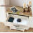 Chest Of Dresser, Wood Vintage Dresser 5 Drawer, Tall Dresser-1515749803