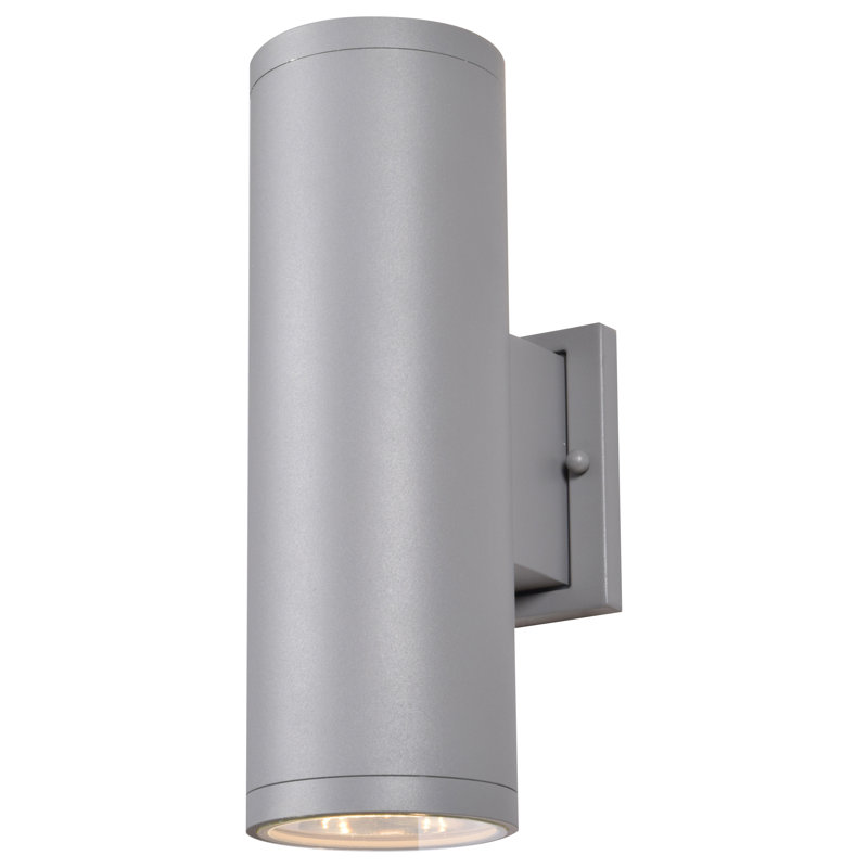 Haarstick Aluminum Wall Light, Bronze, 18" H x 6" W x 6" D