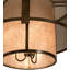 Cilindro 3 - Light Semi Flush Mount