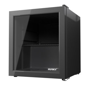 SnowLion Premium 46L Beverage Refrigerator 1.6 Cu.ft. Freestanding Counter-Top Mini Fridge With Glass Door