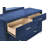 Aahaan 4-piece Queen Bedroom Set Pacific Blue-1910889708-1910889711