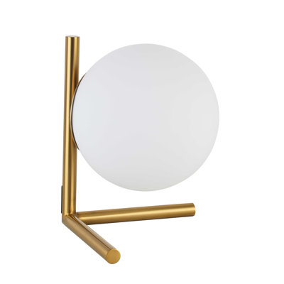 Lampe globe en métal Cicily