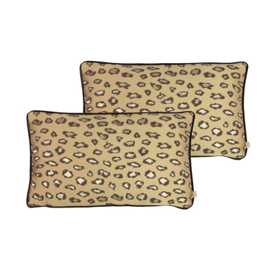 Animal Print Rectangular Cushion