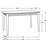 Memmel Sheesham And Counter Height Table