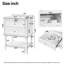 Meuble-lavabo 24 po avec lavabo en céramique-708628271