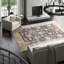 Wool Oriental Area Rug in Dark Gray/Khaki-106953325