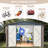 10X8 FT Outdoor Metal Storage Shed with Lockable Doors-109306201-109306200