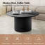 Table basse ronde en bois manufacturé Marrina-517533680