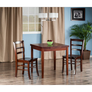 Delmar 2 - Person Solid Wood Solid Wood Top Four Leg Dining Set