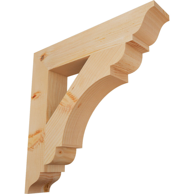 Support olympique traditionnel, H 22 po x l 3,5 po x P 22 po, Douglas (lisse)