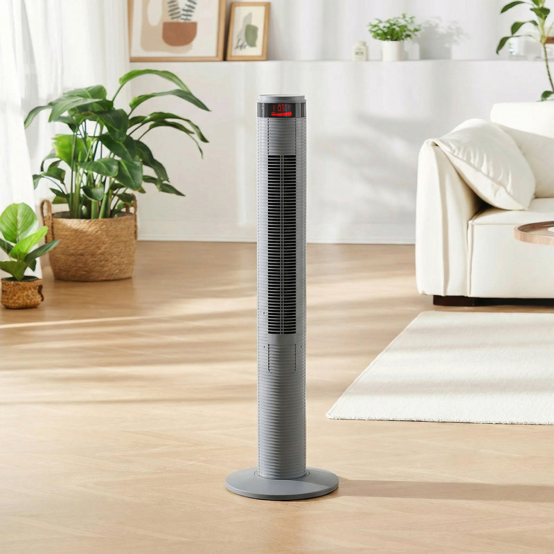 Tower Fan, Grey