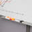 Mind Reader Dry Erase Magnetic White Board, Wall Mount with Eraser Marker Shelf, 35.5"L x 23.5"W x 0.5"D