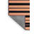 Machine Washable Horizontal Stripes Pink Area Rug-114036214