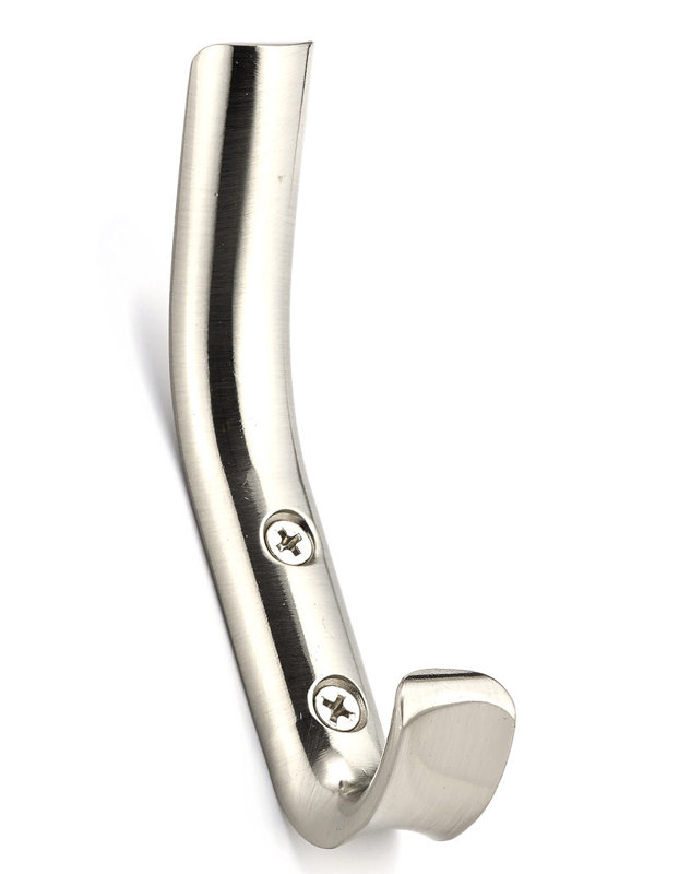 Wall Hook, Brushed Nickel