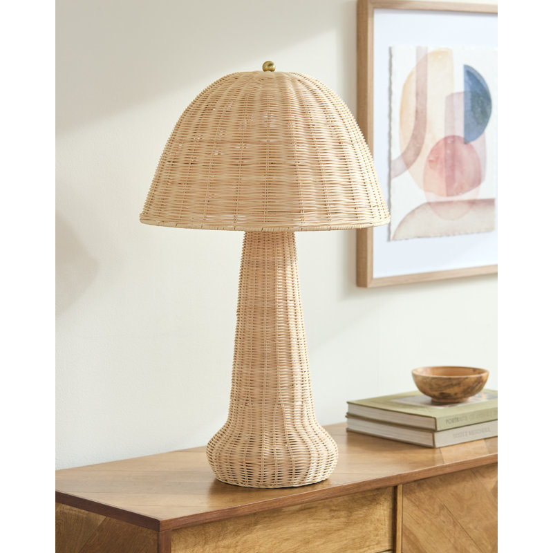 Lampe de table Cieana, Naturel