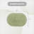 Maxeys 100% Cotton Tufted Reversible Bathroom Oval Rug, Super Absorbent and Extra Soft Machine Washable Bath Rug Ideal for Shower and Tub Areas-1891934536-1891934530