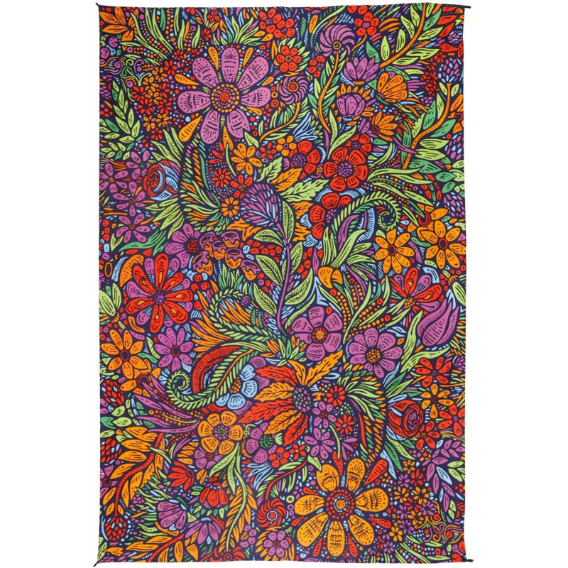 Tapisserie florale 3D en coton, H 45 po x l 30 po