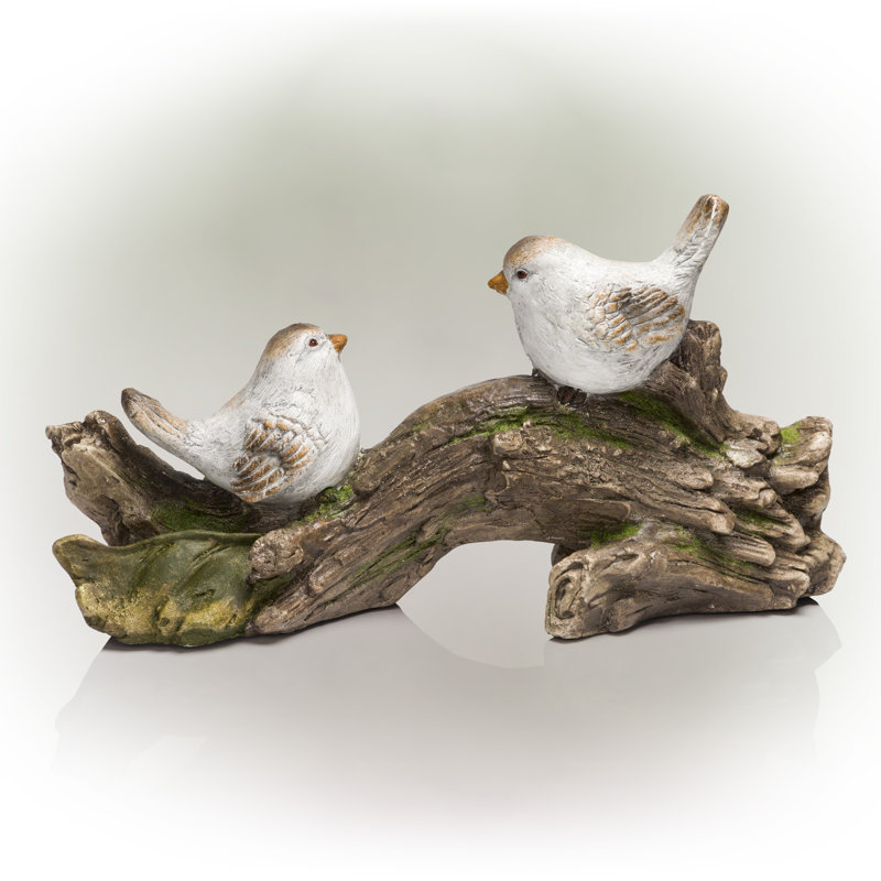 Statue oiseaux Tingledale sur une branche