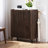 Nut-Brown Solid wood Shoe Storage