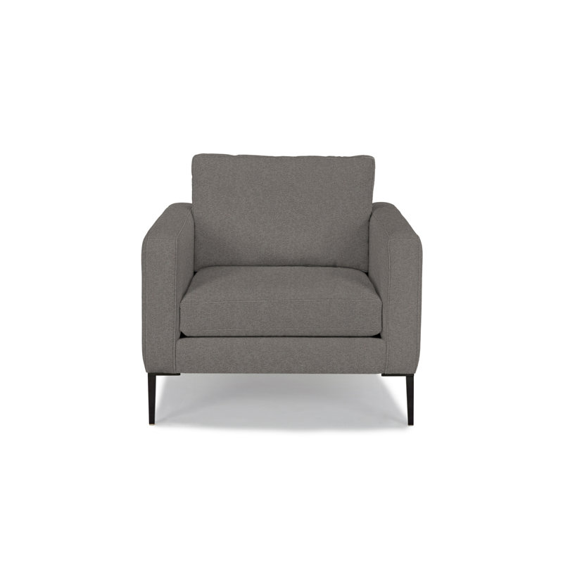 Fauteuil large de 36 po Odin, Polyester pierre à feu